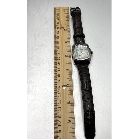 Invicta Watch Special Edition #5168 Swiss Parts Movement SS Case, Leather VTG - Picture 10 of 14